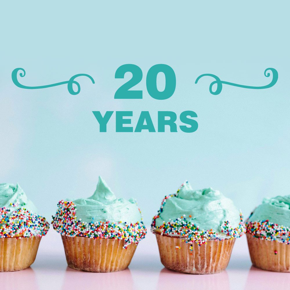 Oracle Cupcakes celebrating 20 years