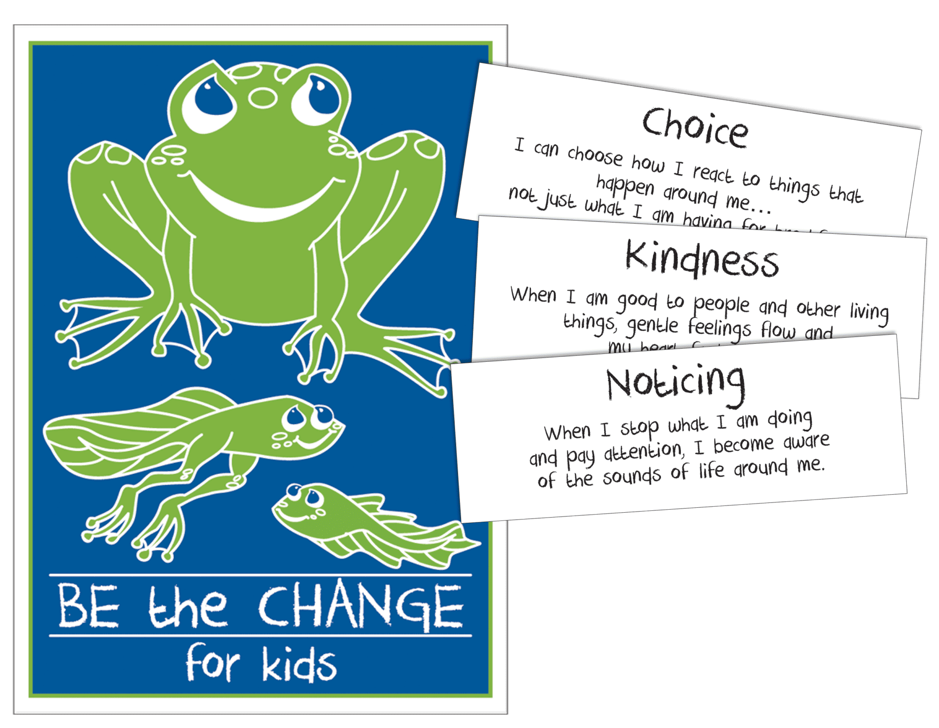 Be the Change Cards for Kids