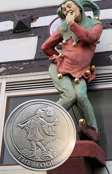 The Fool Tarot Coin