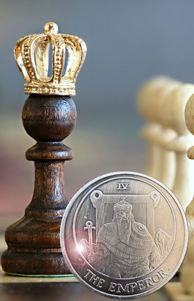 Emperor Tarot Coin