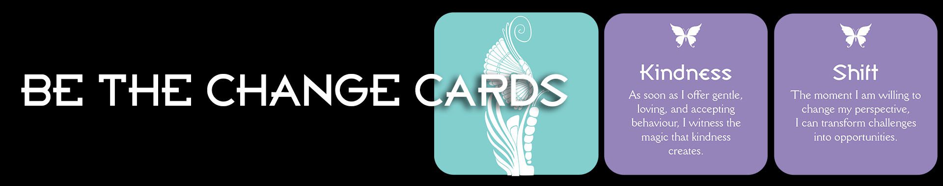 Be the Change Cards